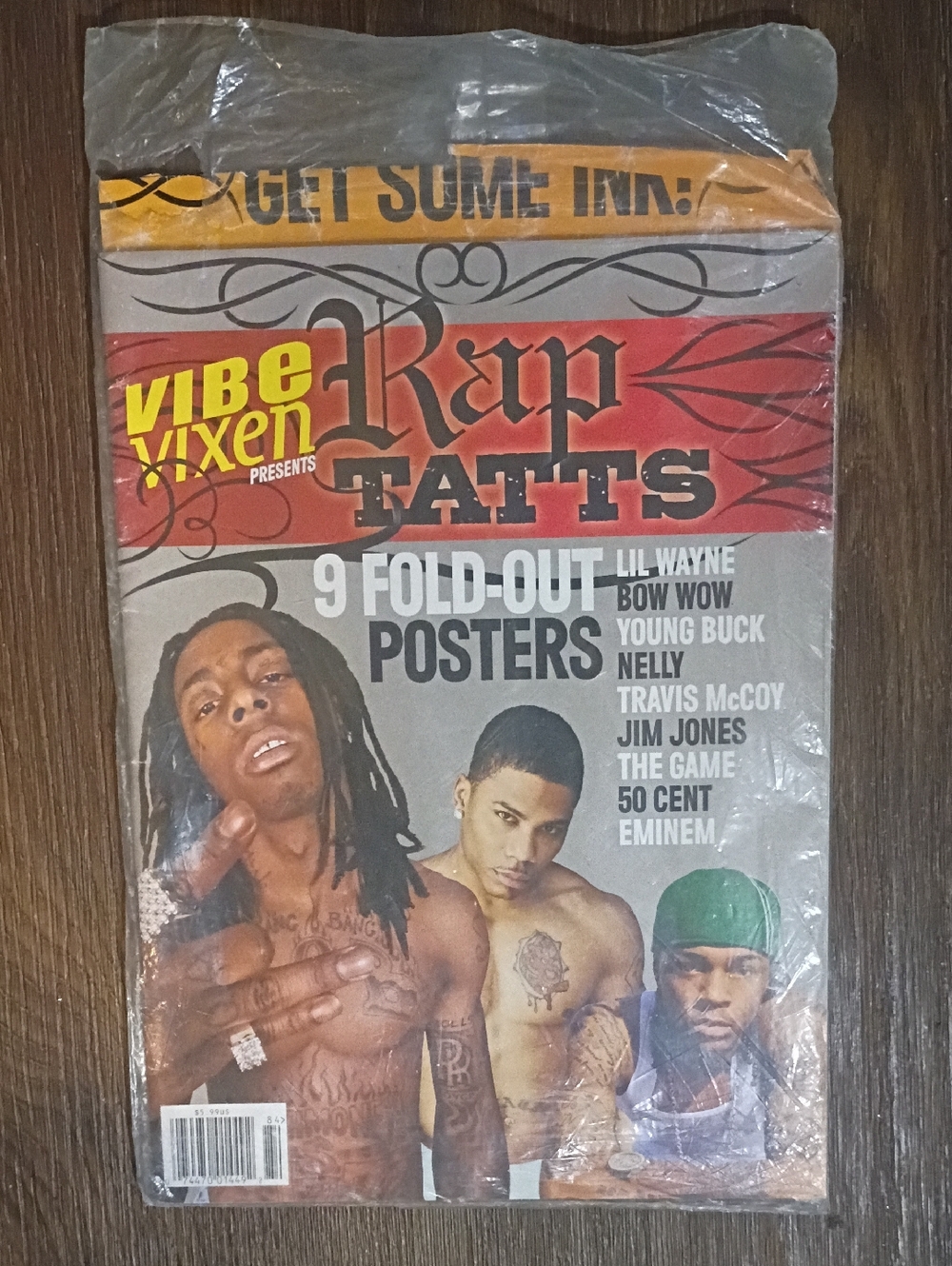 Vibe Vixen Rap Tatts 9 Fold-Out Posters
